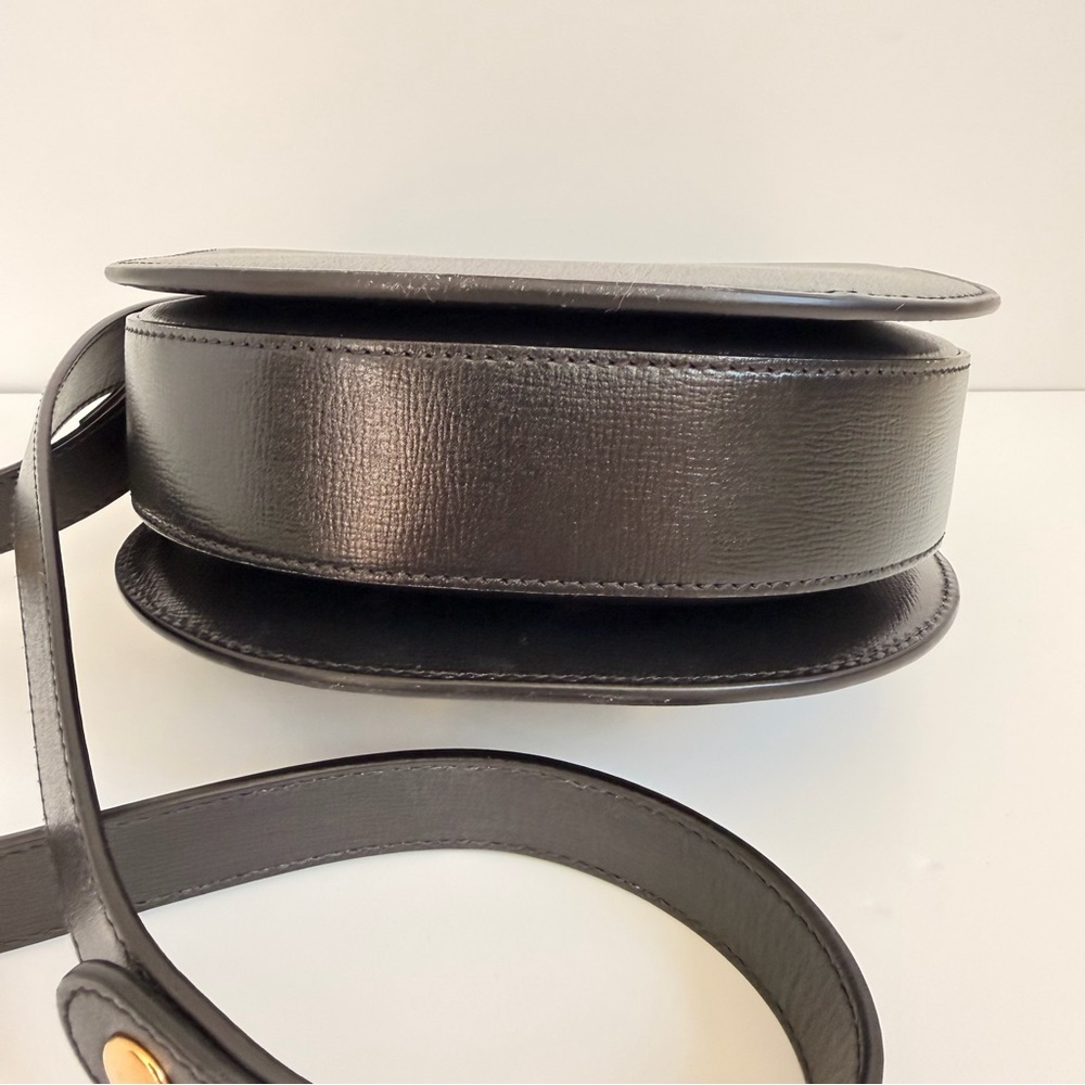 Black Gucci Horsebit leather crossbody bag - Picture 6 of 12